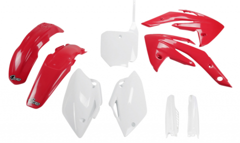 CRF150R'07-26 - UFO Plastics Kit Red/White
